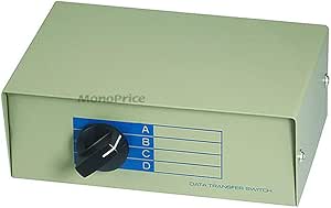 Monoprice 101372 RJ11/RJ12 ABCD 4-Way Switch Box