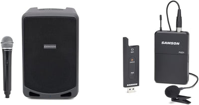 Samson Expedition XP106w Portable PA System with Wireless Mic