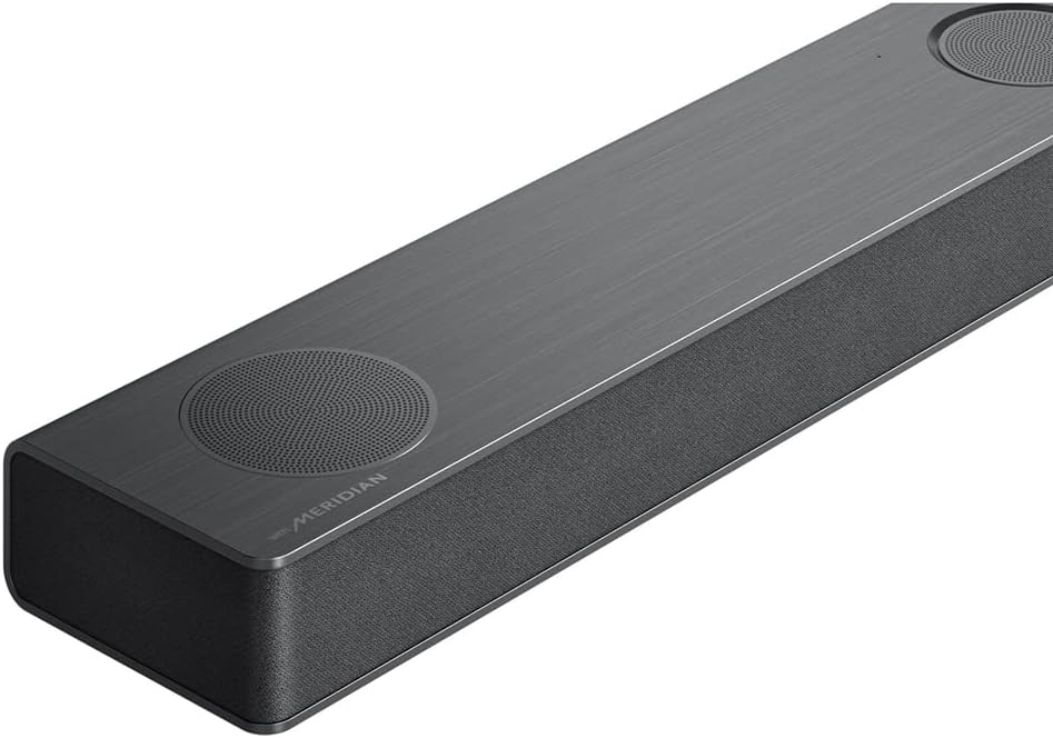 LG S80QR 5.1.3ch Soundbar: Dolby Atmos, Rear Speakers, Black