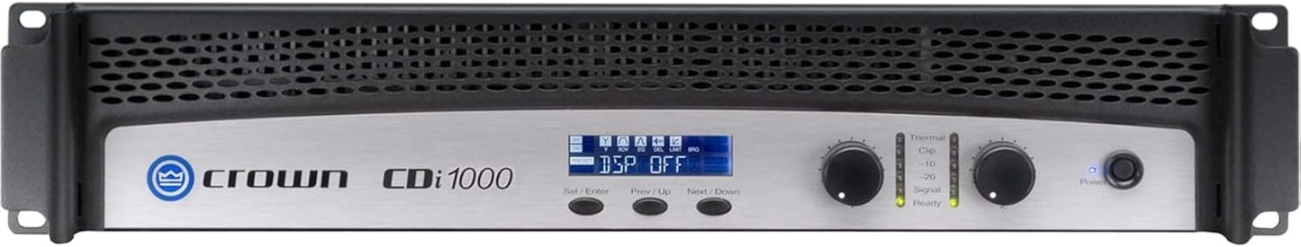 Crown CDi 1000 Two-Channel Power Amplifier