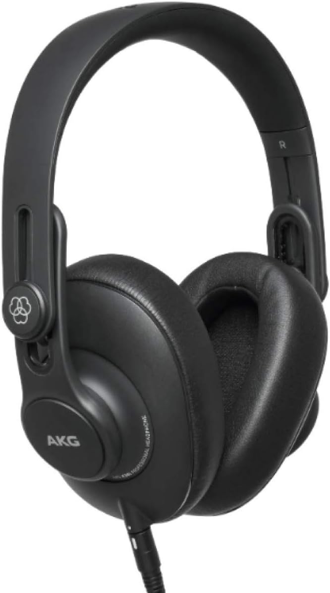 AKG K361 Pro Audio Studio Headphones - Closed-Back Design
