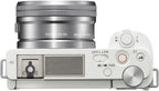 Sony ILCZV-E10L/W ZV-E10 Mirrorless Vlogging Camera Kit