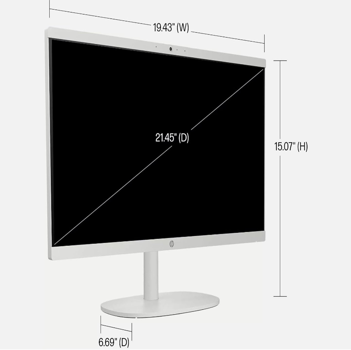 HP All-in-One 21.5" Desktop PC Microsoft Office