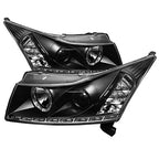 Spyder PRO-YD-CCRZ11-DRL-BK Chevy Cruze LED Halo Headlights