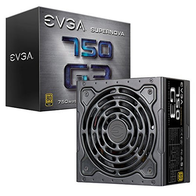 EVGA 220-G3-0750 SuperNova 750W PSU - 80+ Gold, Modular