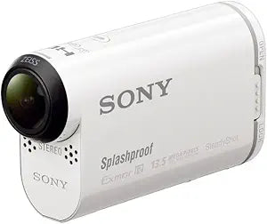 Sony HDRAS100V/W Action Cam HD Video Camera White
