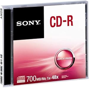 Sony 1CDR80PK20P5 CDR 80min Recordable Discs