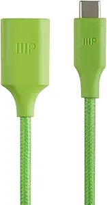 Monoprice 114838 USB-C to USB-A Female Extension Cable — main product image