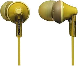 Panasonic RP-HJE125-R Ergofit In-Ear Headphones - Yellow