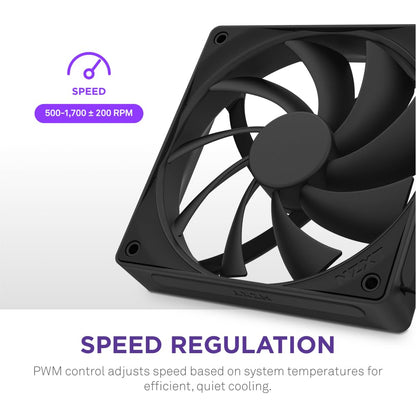 NZXT RF-Q12SF-B2 F120Q 120mm Quiet Case Fan