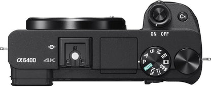 Sony ILCE-6400/B a6400 Mirrorless Camera Bundle