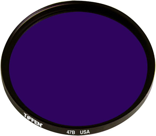 Tiffen 7247B 72mm 47B Blue Filter