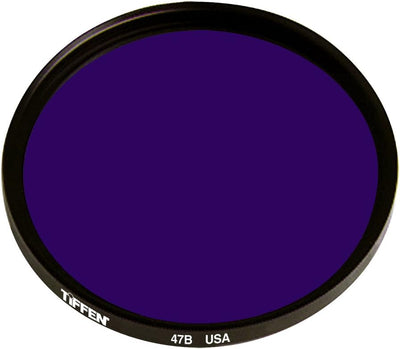 Tiffen 8247B 82mm 47B Blue Filter