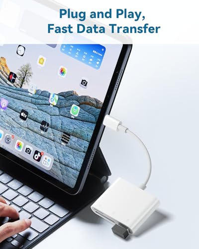 LESOGE 3-in-1 USB 3.0 and USB-C SD Card Reader — main product image