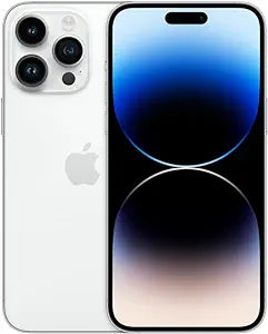 Apple iPhone 14 Pro Max 512GB Silver GSM (Renewed)