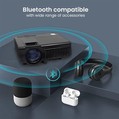 RCA RPJ107 1080P Bluetooth Home Theater Projector (Renewed)