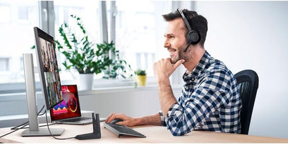 Dell U2723QE 27" 4K UHD Monitor - Black/Silver