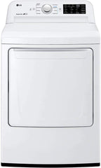 LG DLE7100W 7.3 Cu. Ft. Electric Dryer White