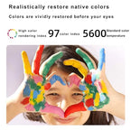 WLSYX Bi-Color COB Continuous Video Light with Remote