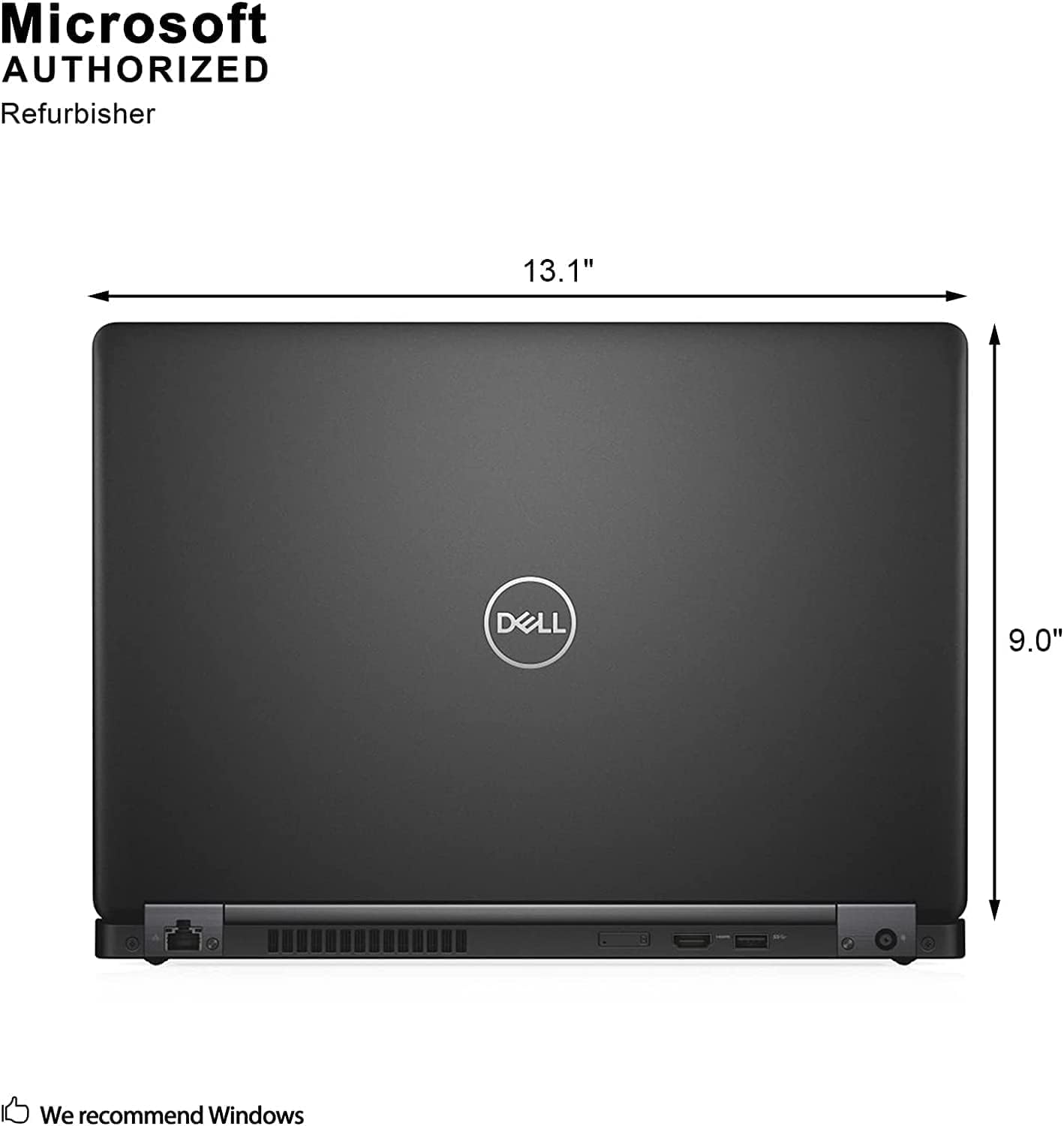 Dell Latitude 5490 Renewed i5 Laptop - 16GB RAM 512GB SSD