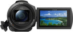 Sony FDR-AX43 4K Camcorder Bundle (Renewed)
