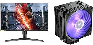 LG 27GL650F-B 27" Ultragear FHD Gaming Monitor Bundle