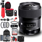 Sigma 340306 35mm f/1.4 DG HSM Art Lens Nikon Bundle