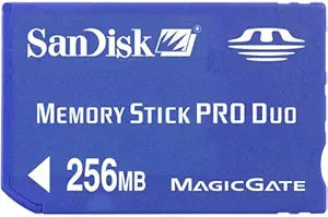 SanDisk SDMSPDS-256-A99 256MB Memory Stick Pro Duo — main product image