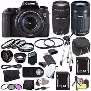 Canon EOS Rebel T6s DSLR Camera Bundle