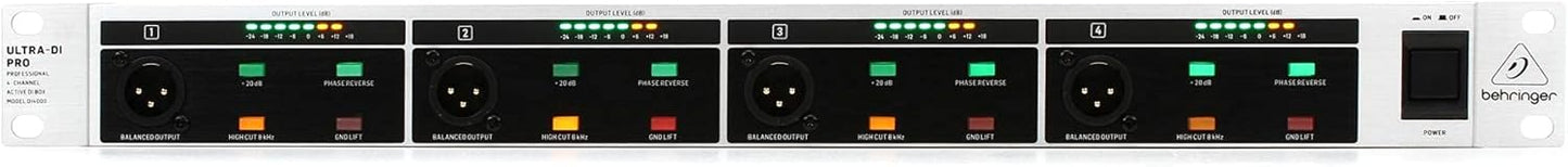 Behringer DI4000 V2 4-Channel Active Direct Box
