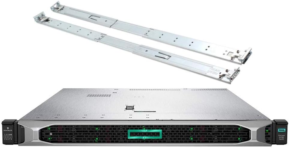 HP ASISVR34 ProLiant DL360 Gen10 Server 15.36TB SSD (Renewed)