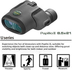 Pentax 62002 U-Series 8.5x21 Papilio II Binocular