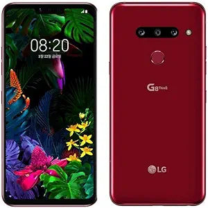 LG G8 ThinQ - 128GB, 6GB RAM, T-Mobile - Carmine Red (Renewed) — main product image