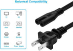 Monoprice 107672 6ft NEMA to IEC Non-Polarized Power Cord