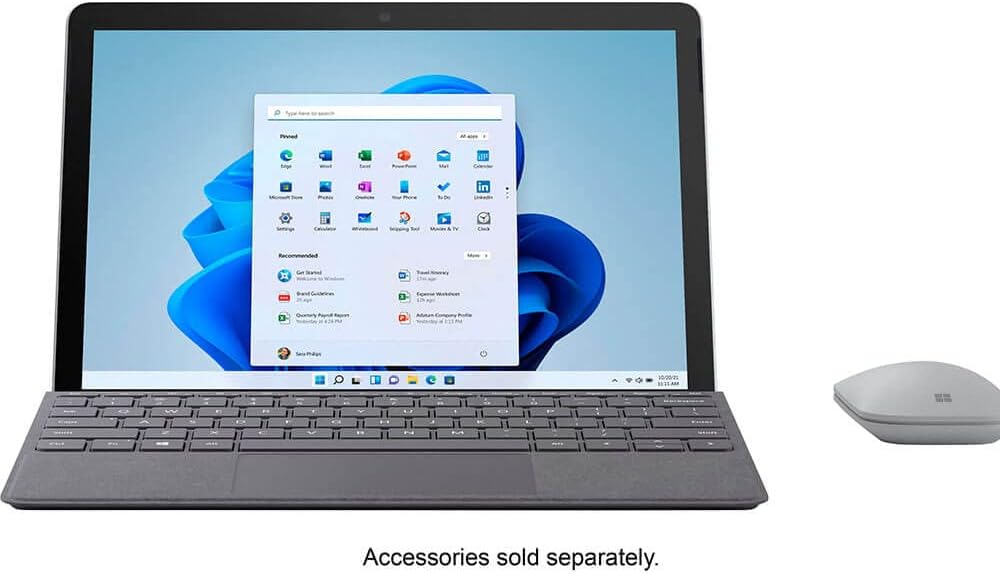 Microsoft 8V6-00001 Surface Go 3 10.5" Touchscreen Tablet