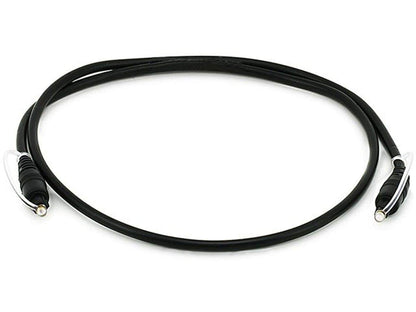 Monoprice 101447 3ft Toslink Digital Optical Audio Cable