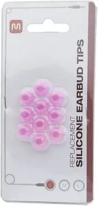 Monoprice 11901 Small Silicone Replacement Eartips Pink — main product image