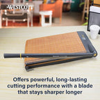 Westcott 15108 Trim Air Wood Guillotine Paper Trimmer