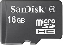 SanDisk SDSDQM-016G-B35N 16GB Mobile MicroSDHC Card Class 4