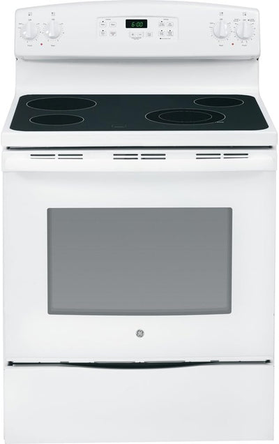 GE JBS60DKWW 30-Inch Electric Range White 5.3 Cu. Ft.