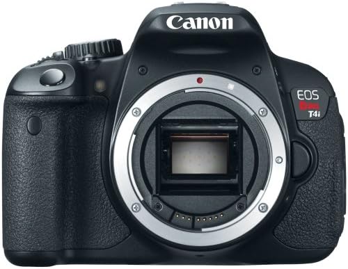 Canon 6558B001 EOS Rebel T4i DSLR Camera - 18MP Touchscreen