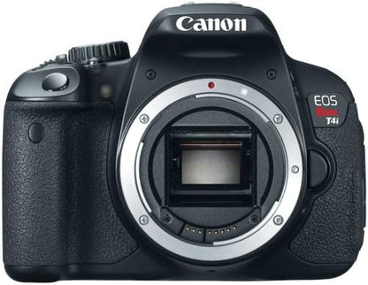 Canon 6558B001 EOS Rebel T4i DSLR Camera - 18MP Touchscreen
