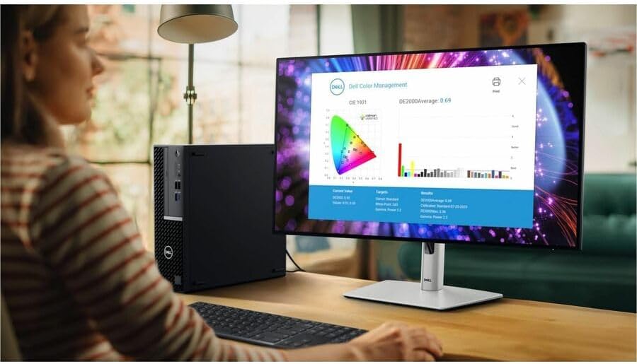 Dell U2724D UltraSharp 27" WQHD Monitor - Platinum Silver