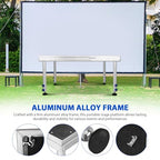 TUDULY 4×4 FT Modular Aluminum Portable Stage Platform