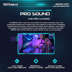 Roland BRC-WH BRIDGE CAST Gaming Mixer - Ice White