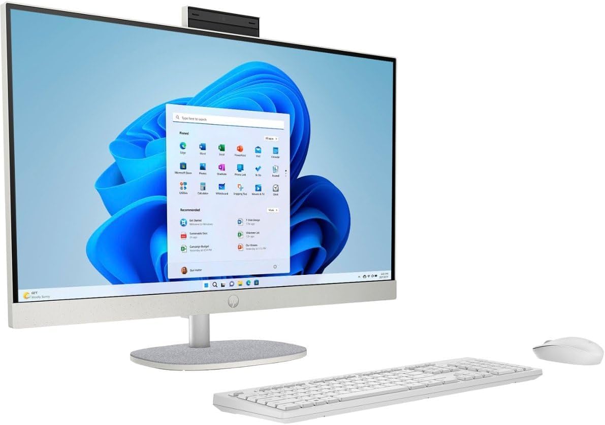 HP 27 All-In-One Desktop Touchscreen 64GB 4TB SSD