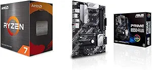 AMD Ryzen 7 5800X ASUS Prime B550-PLUS Motherboard — main product image