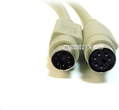 Monoprice 102541 PS/2 MDIN-6 Extension Cable 25ft