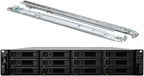 Synology RS3618xs 12TB SSD RackStation NAS Server Bundle