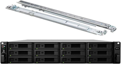Synology RS3618xs 12TB SSD RackStation NAS Server Bundle